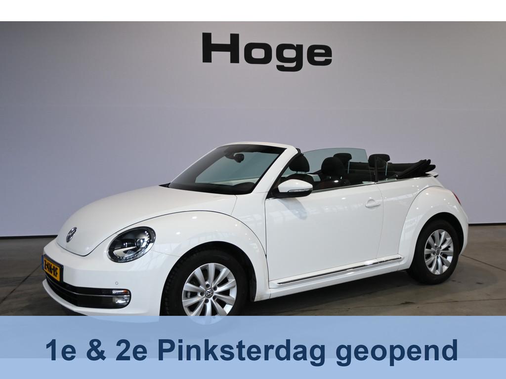 Volkswagen Beetle Cabriolet 1.2 TSI Design BlueMotion Cruise, Auto's, Volkswagen, Voorwielaandrijving, Euro 5, Stof, Gebruikt