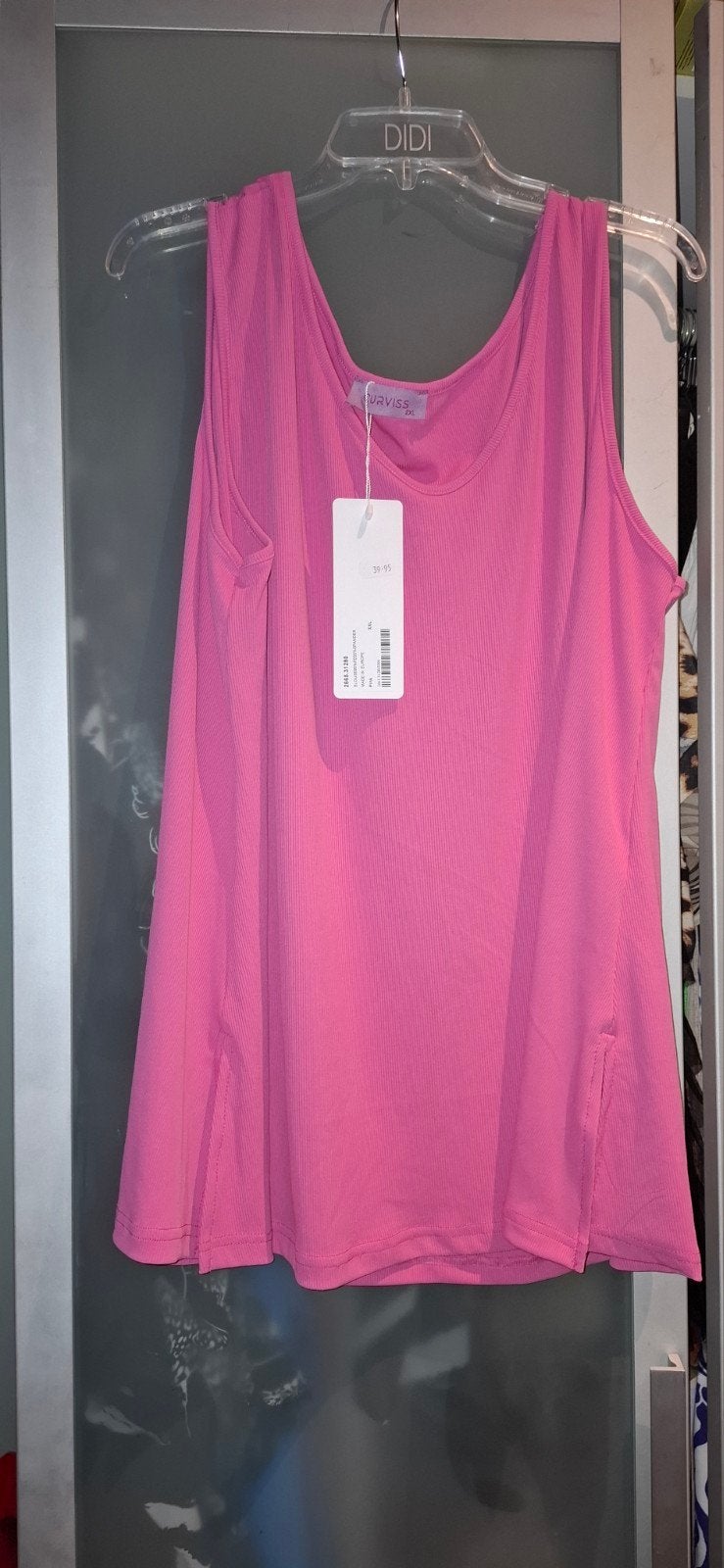 2x nieuwe shirts curviss en zhenzi maat 54/56, Ophalen of Verzenden, Nieuw, Roze, Shirt of Top