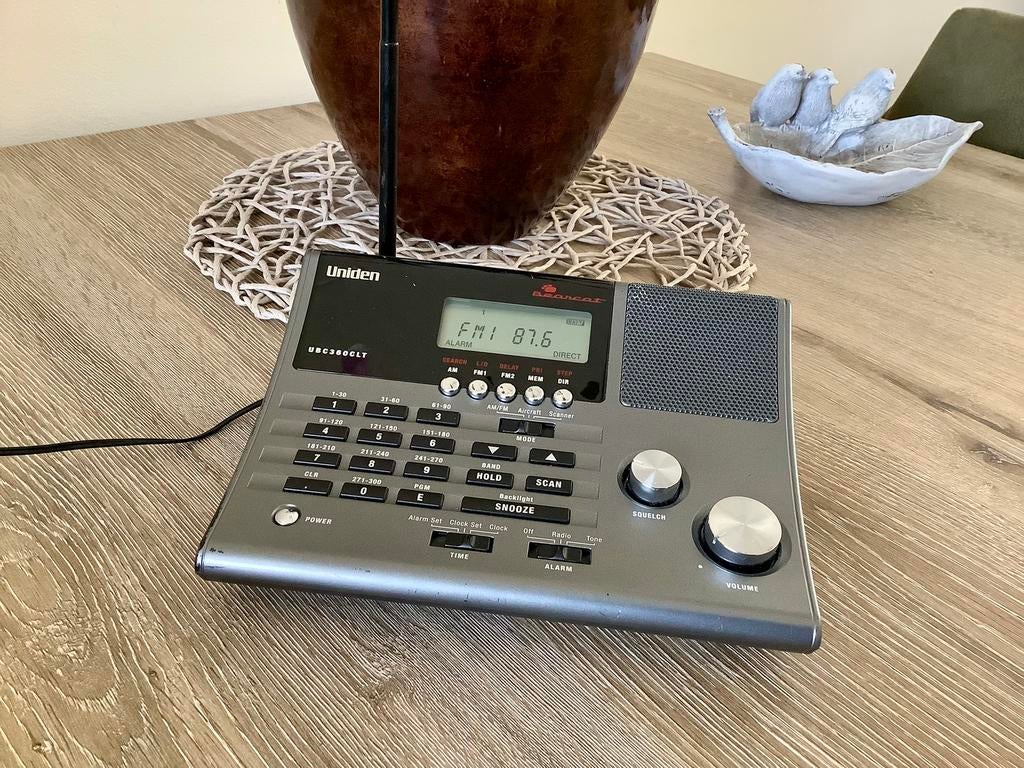 Uniden bearcat UBC360CLT scanner/kerkradio/ontvanger, Ophalen of Verzenden, Zo goed als nieuw