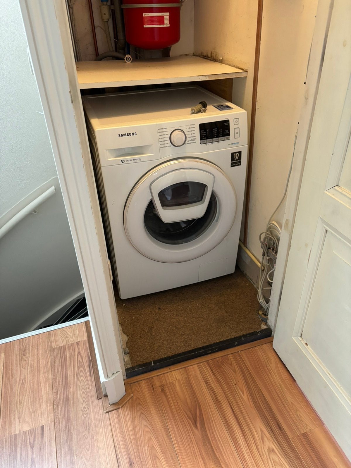 Samsung wasmachine, Ophalen, 1200 tot 1600 toeren, 4 tot 6 kg, Zo goed als nieuw