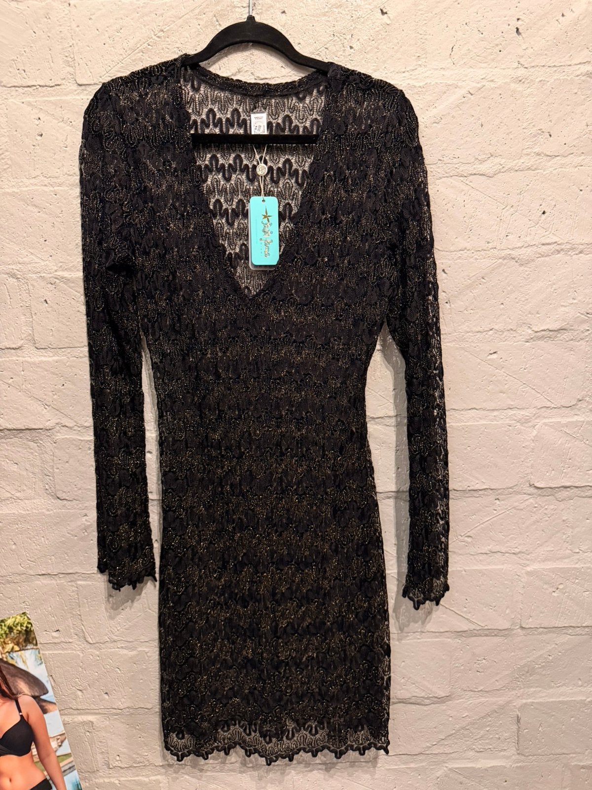 Luli Fama jurk 38/ M NIEUW!! Nieuwprijs €102 nu met 30%, Maat 38/40 (M), Zwart, Nieuw, Ophalen of Verzenden