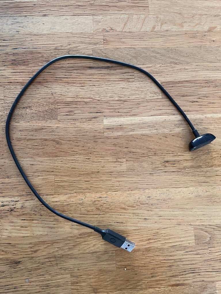 Oplaadkabel voor Fitbit Charge 5, Ophalen, Zo goed als nieuw, Zwart, Android