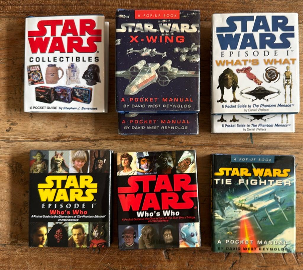 Star Wars pocketboeken set + X-Wing Pocket Manual, Ophalen of Verzenden, Gelezen