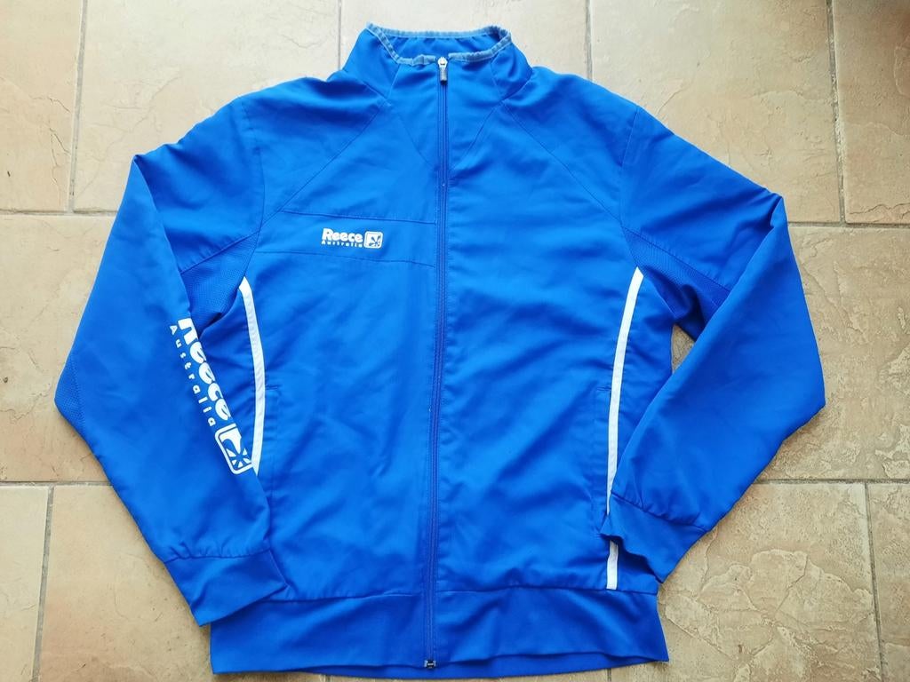 Reece: mooi jasje training kobalt blauw hockey maat L, Ophalen, Maat 52/54 (L), Blauw, Overige typen