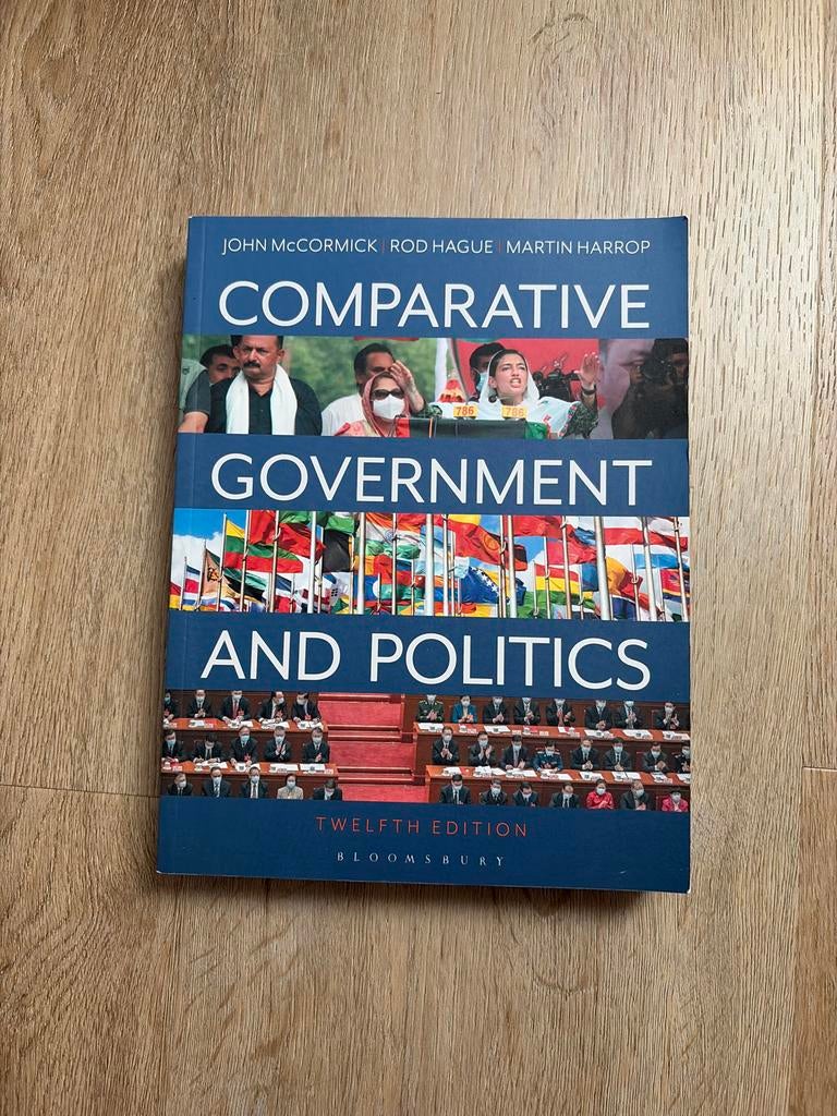 Comparative Government and Politics, Ophalen of Verzenden, Beta, Zo goed als nieuw, WO