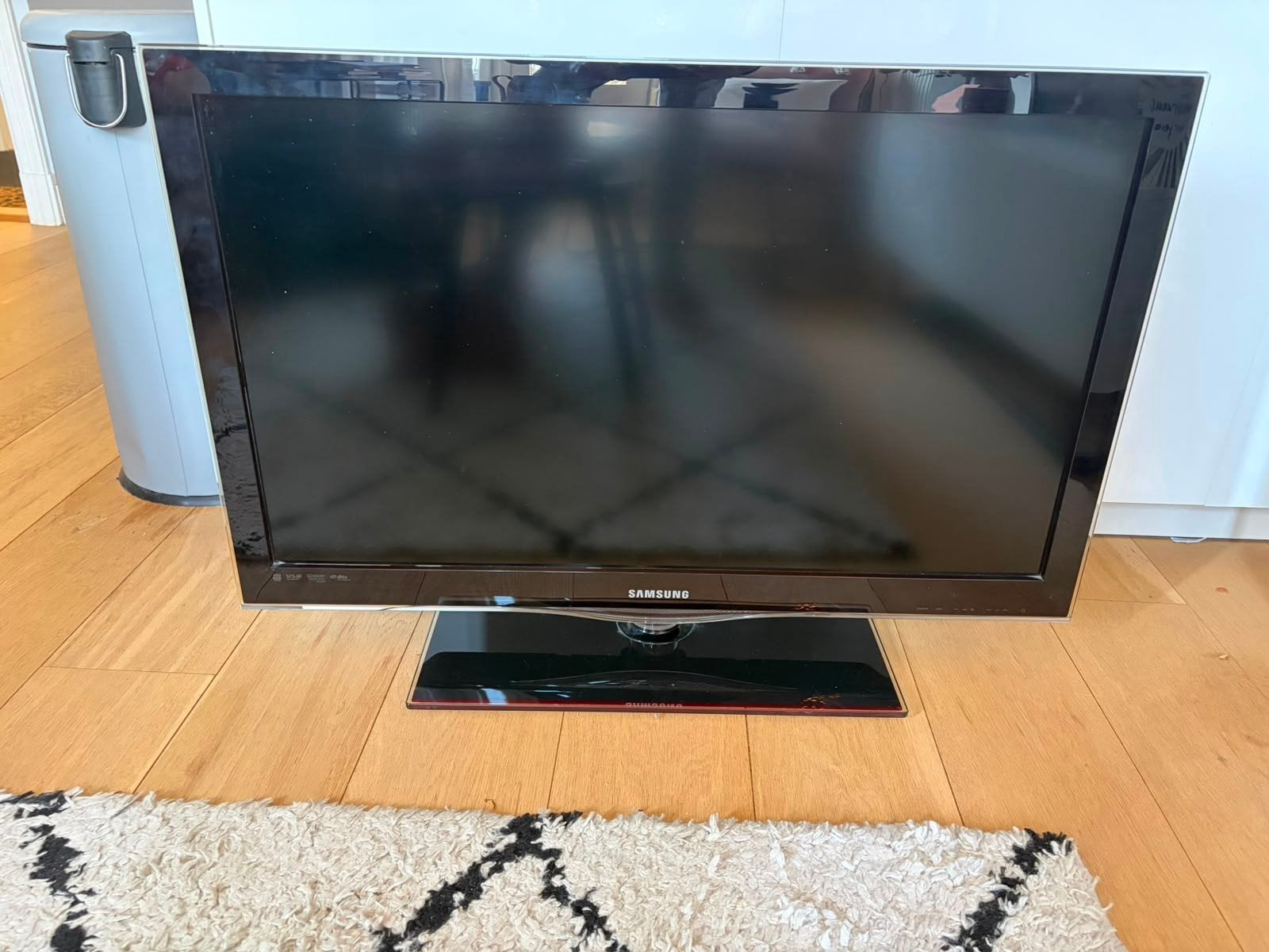 Samsung LE37C650L1W 37 inch Full HD LCD TV, Ophalen, Gebruikt, 50 Hz, LCD