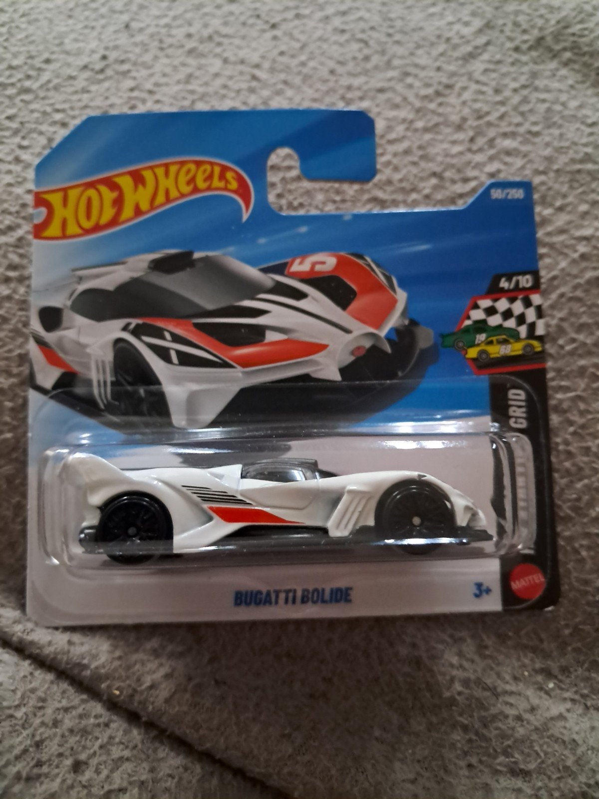 Hot Wheels Bugatti Bolide wit nieuw in verpakking, Ophalen of Verzenden, Nieuw, Auto
