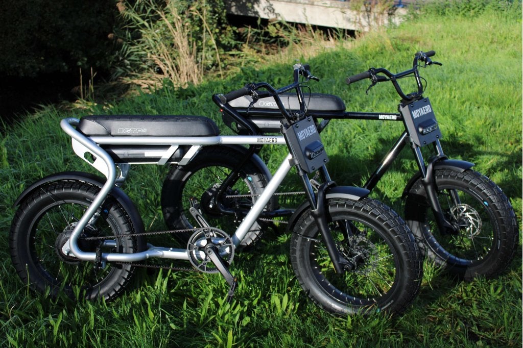 Moyaerd GTFs Fatbike Steel Silver | Gates riem | Automaat