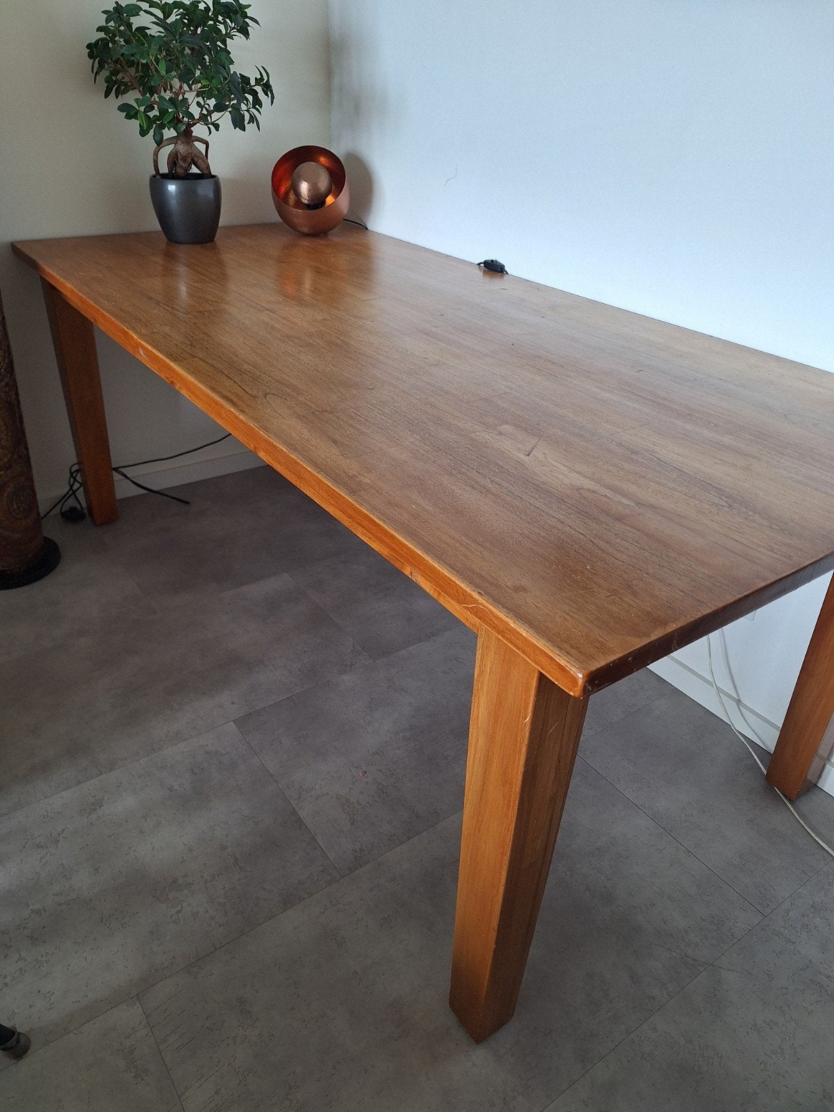 Eetkamertafel, Gebruikt, 150 tot 200 cm, Rechthoekig, 50 tot 100 cm