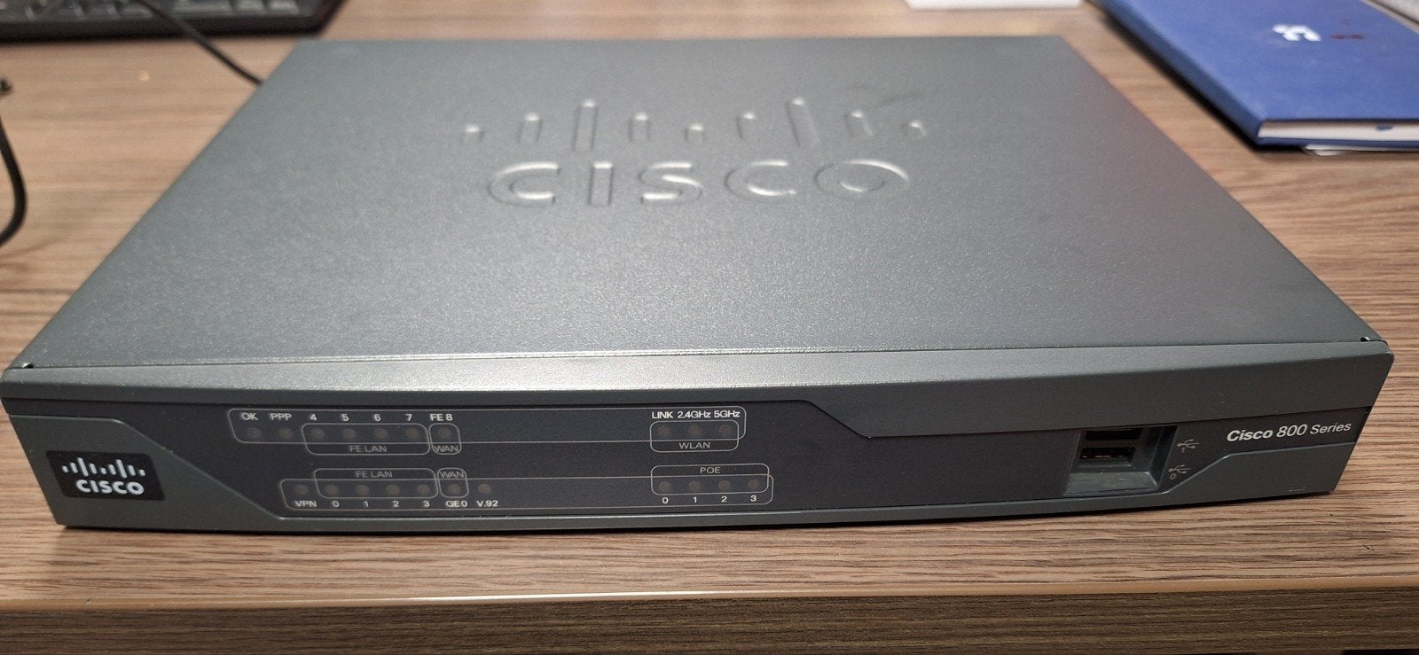 Cisco 891 Router - Betrouwbare Zakelijke Oplossing, Ophalen of Verzenden, Gebruikt, Router, Cisco