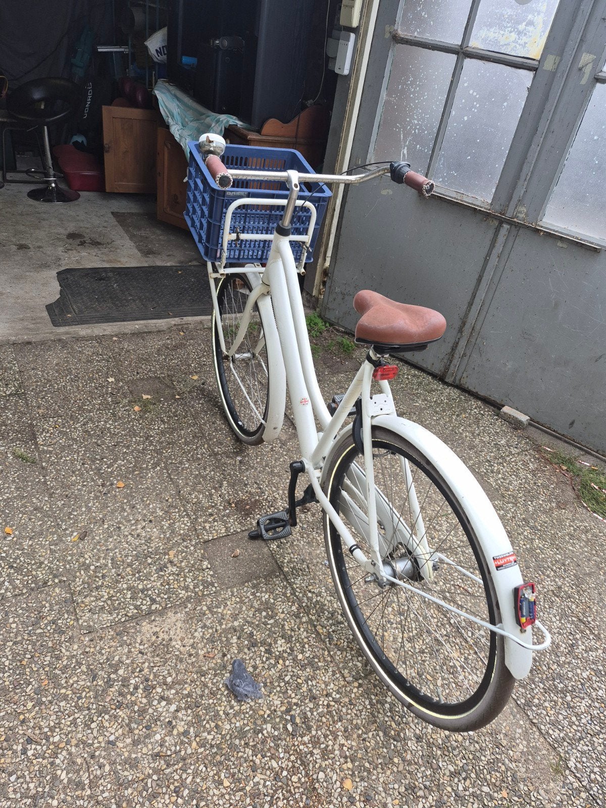 Ralleigh Damesfiets met mand - Derailleur moet afgesteld wor, Ophalen, Gebruikt, Versnellingen