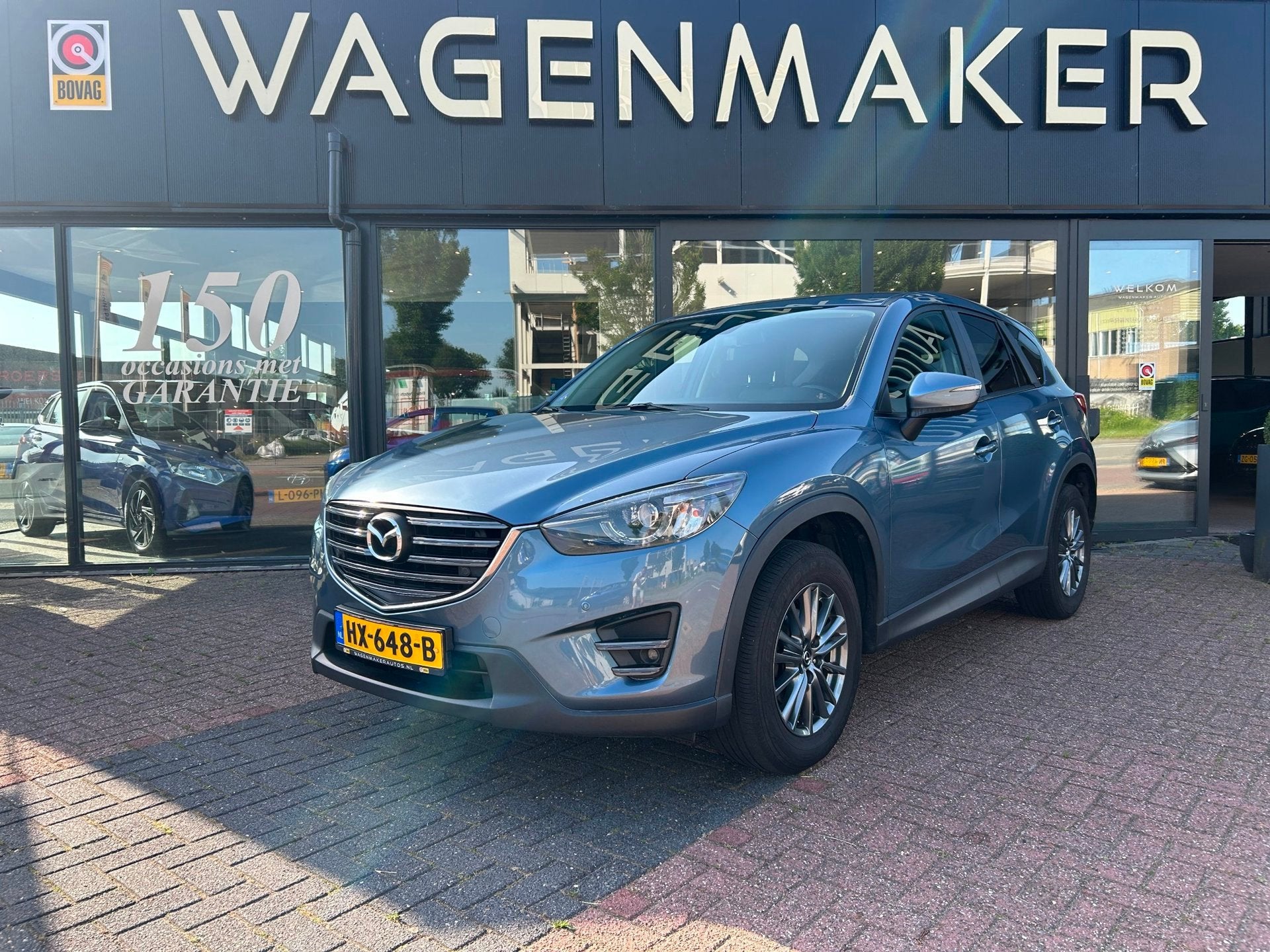 Mazda CX-5 2.0 SkyActiv-G 165 TS+ 2WD Clima|Cruise|CARPLAY!, Auto's, Mazda, Voorwielaandrijving, 4 cilinders, 1290 kg, Blauw