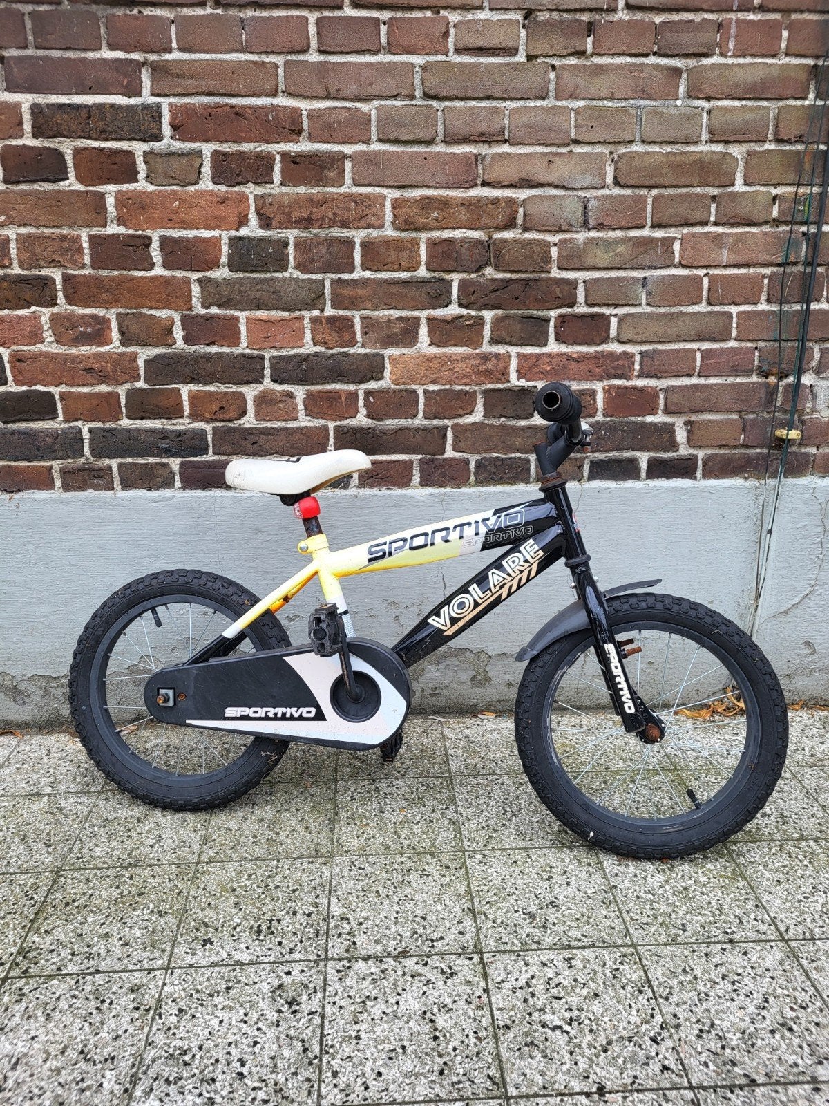 Volare Sportivo Kinderfiets 16 inch (3-5 jaar), Ophalen, Terugtraprem, Volare Sportivo, 16 tot 20 inch