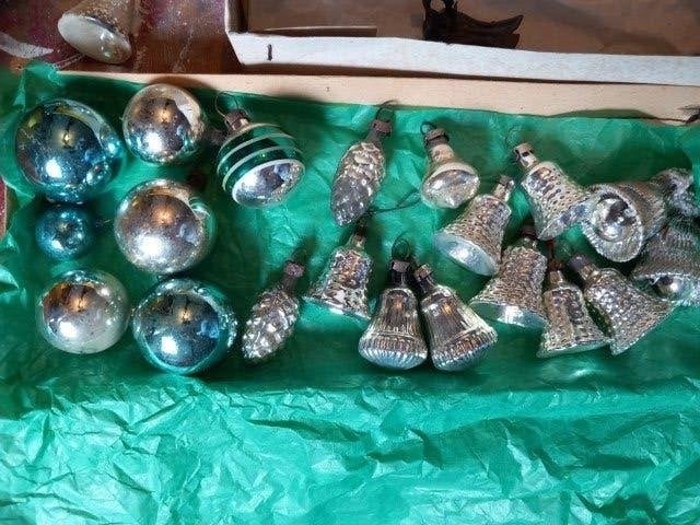 Kerstversiering vintage, Diversen, Kerst, Ophalen, Gebruikt