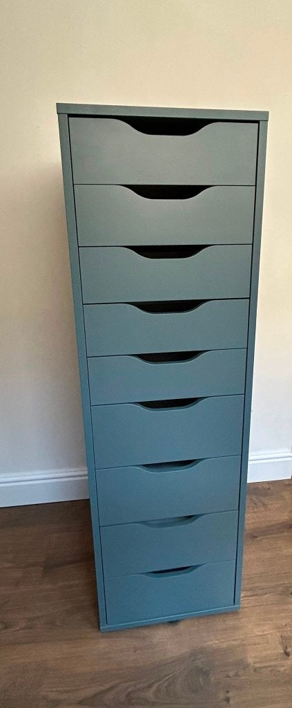 Ladekast IKEA Alex, Ophalen, Minder dan 50 cm, 5 laden of meer, 100 tot 150 cm