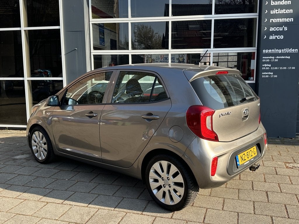 Kia Picanto 1.0 CVVT ComfortLine Airco NAP (bj 2017), Auto's, Voorwielaandrijving, Stof, Gebruikt, Euro 6
