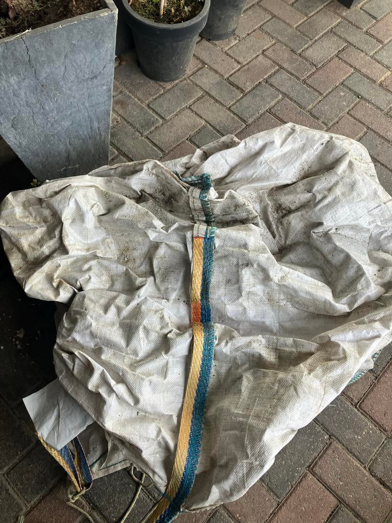 Grote big bag gebruikt, Ophalen, Gebruikt