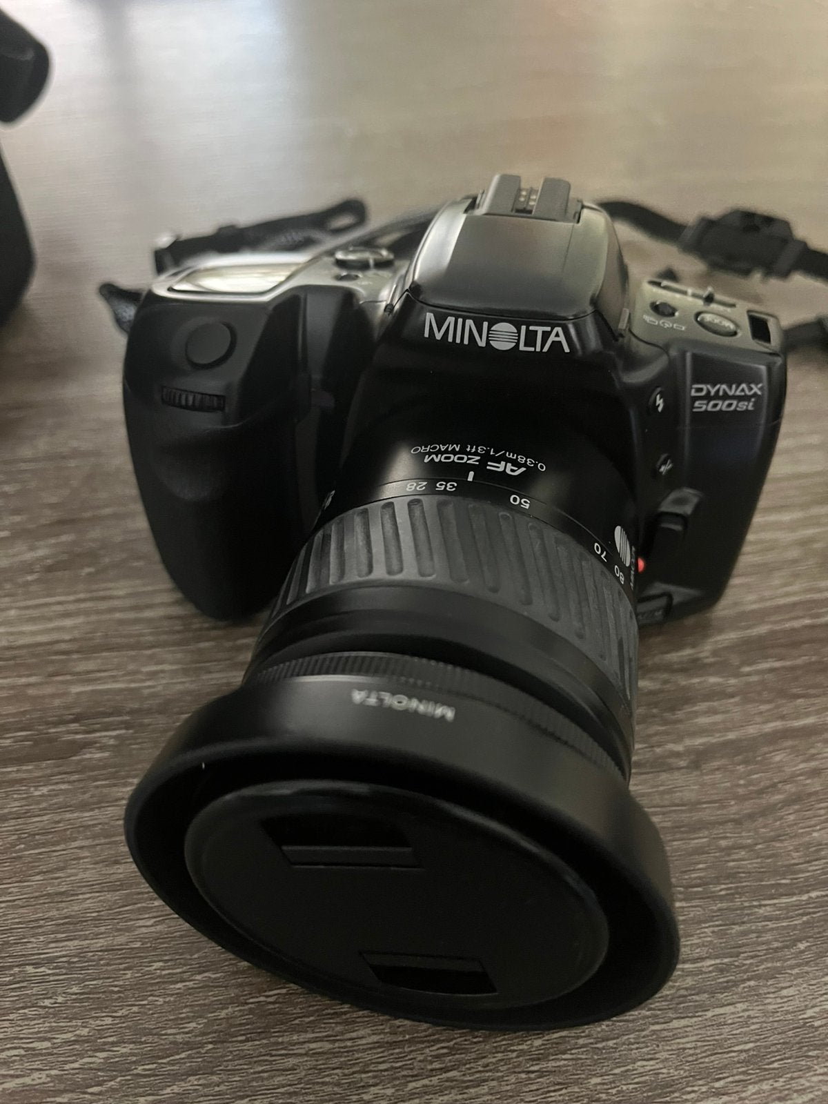 Minolta DYNAX 500i spiegelreflex camera, Ophalen of Verzenden, Zo goed als nieuw, Spiegelreflex, Minolta