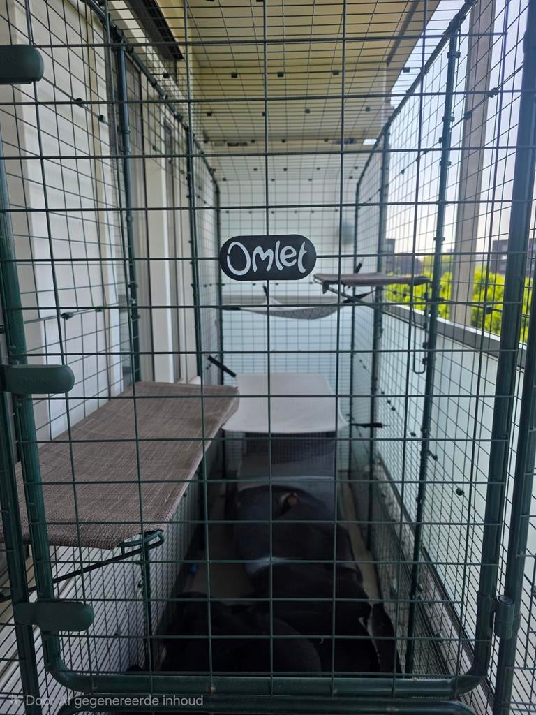 Omlet  balkon kattenren, Dieren en Toebehoren, Katten-accessoires, Ophalen