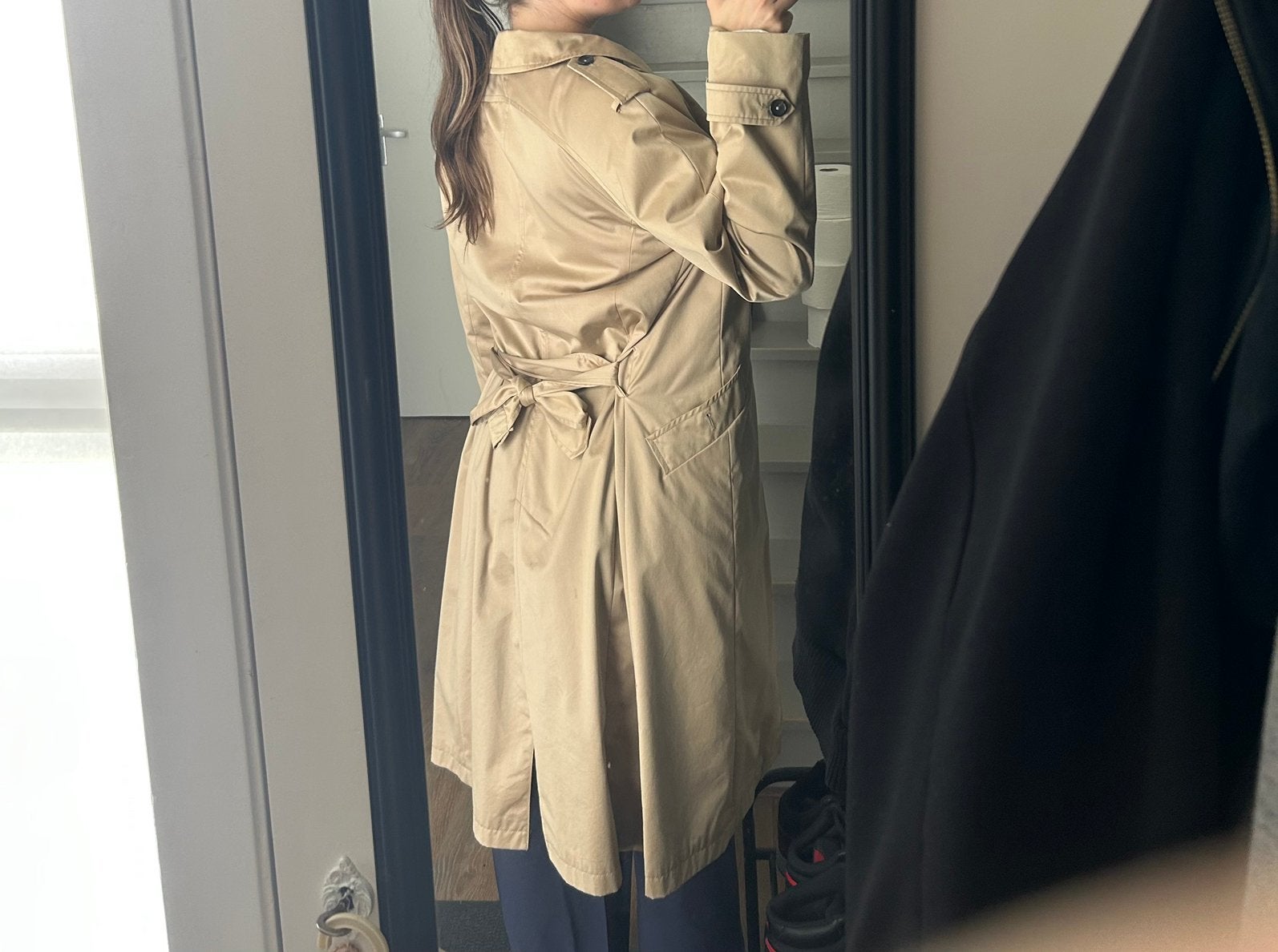 Trenchcoat van laack, Ophalen of Verzenden, Zo goed als nieuw, Beige, Overige typen