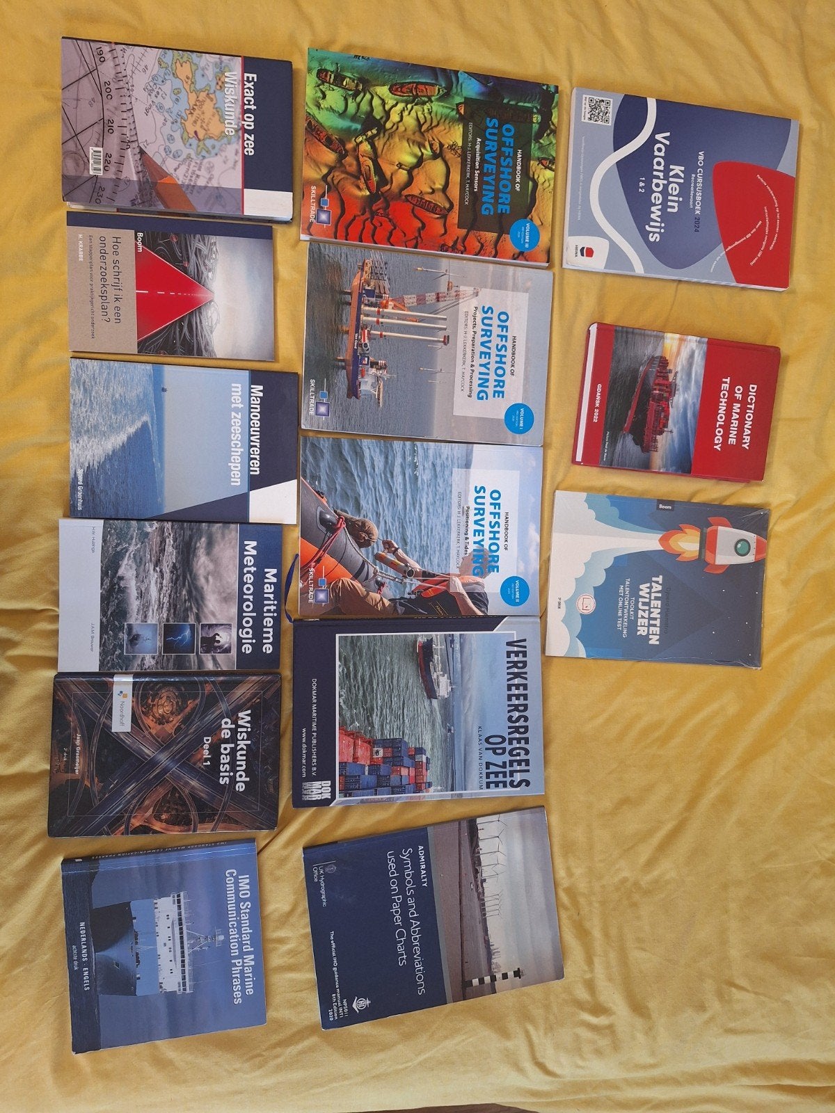 Volledige boeken pakket hbo ocean technologie, Ophalen of Verzenden