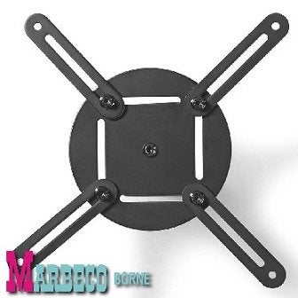 Plafondbeugel, Beamer beugel, Projector TV beugel, zwart, Ophalen, Nedis, Marbeco, Info@marbeco.nl