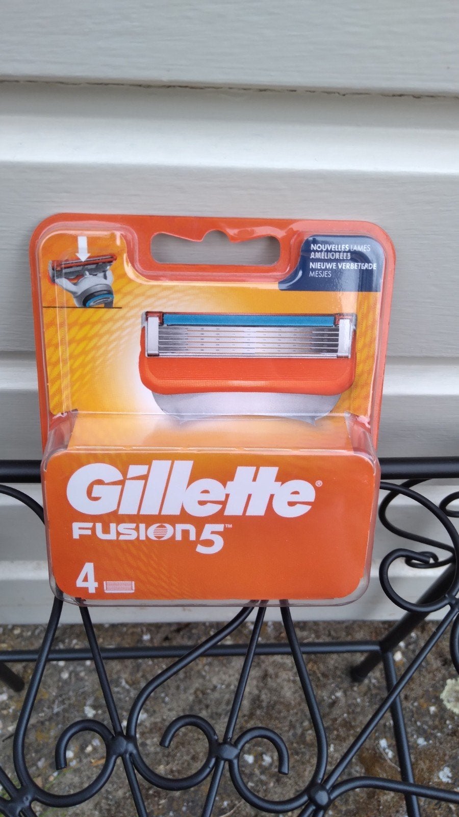 Gillette Fusion 5 4-pack scheermesjes, Verzenden, Nieuw, Overige typen