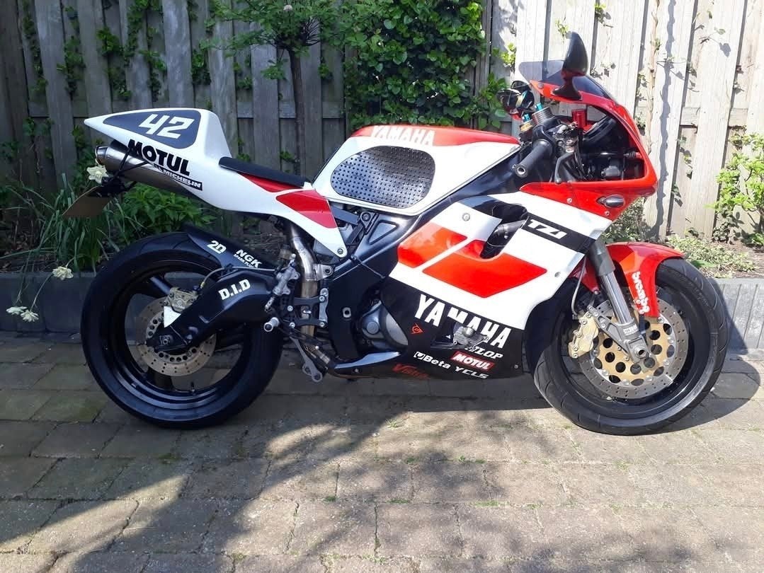 supermono Yamaha SZR 1 cilinder speciaal project op kenteken, 1 cilinder, Sport, Particulier