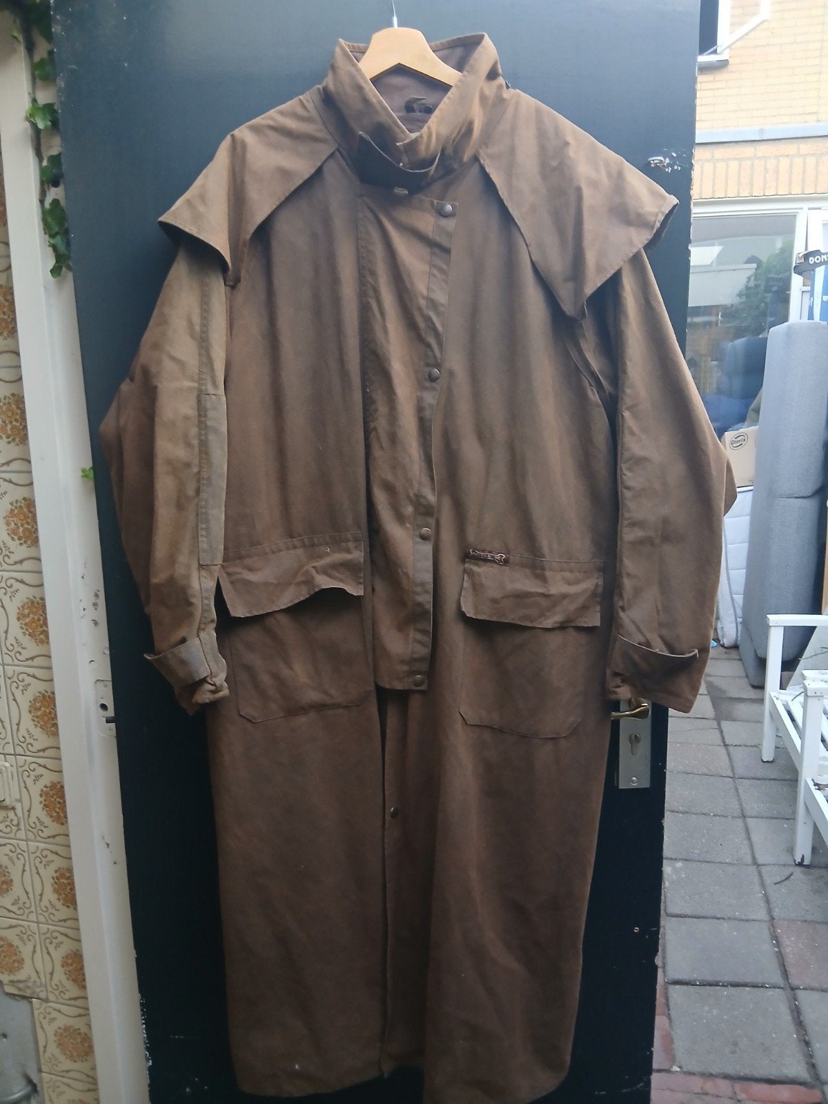 DRIZA BONE riding coat waxcoat aussi XXL, Kleding | Heren, Ophalen of Verzenden, Zo goed als nieuw