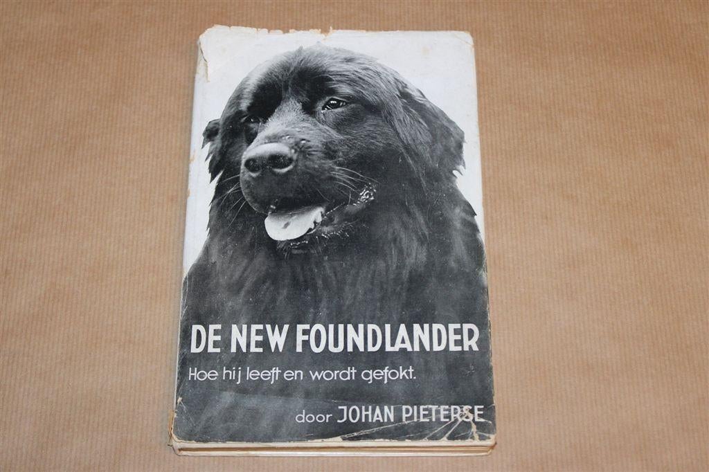 De New-Foundlander — Vintage Boek Zeldzaam [1953], Ophalen of Verzenden, Gelezen, Honden