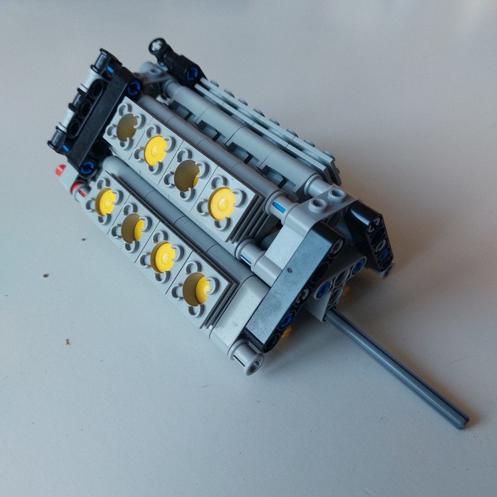 technic Lego groot motorblok, Lego, Ophalen of Verzenden, Zo goed als nieuw, Technic