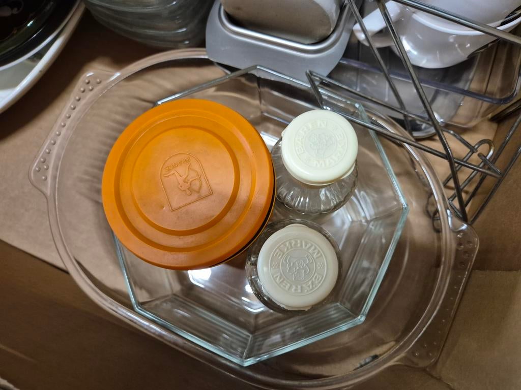 Huisraad, Ophalen, Rond, Glas