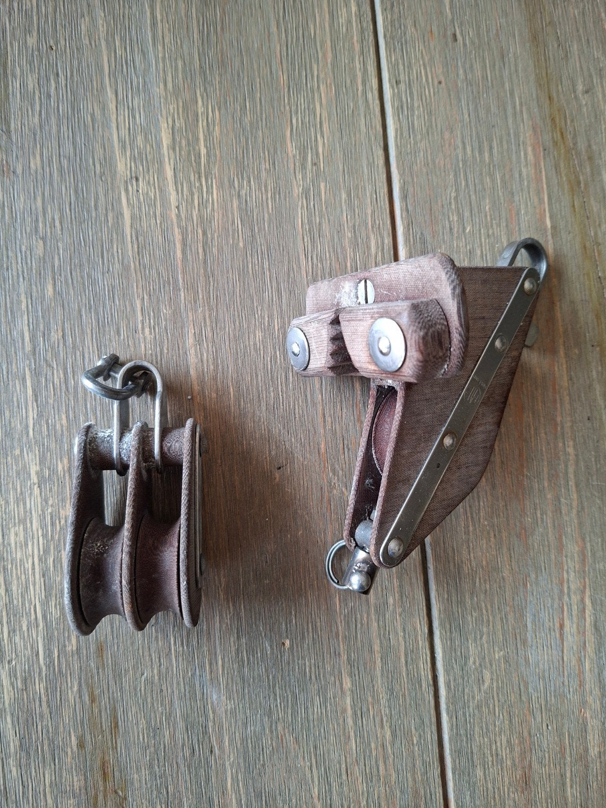 katrollen - set van 2, Ophalen of Verzenden
