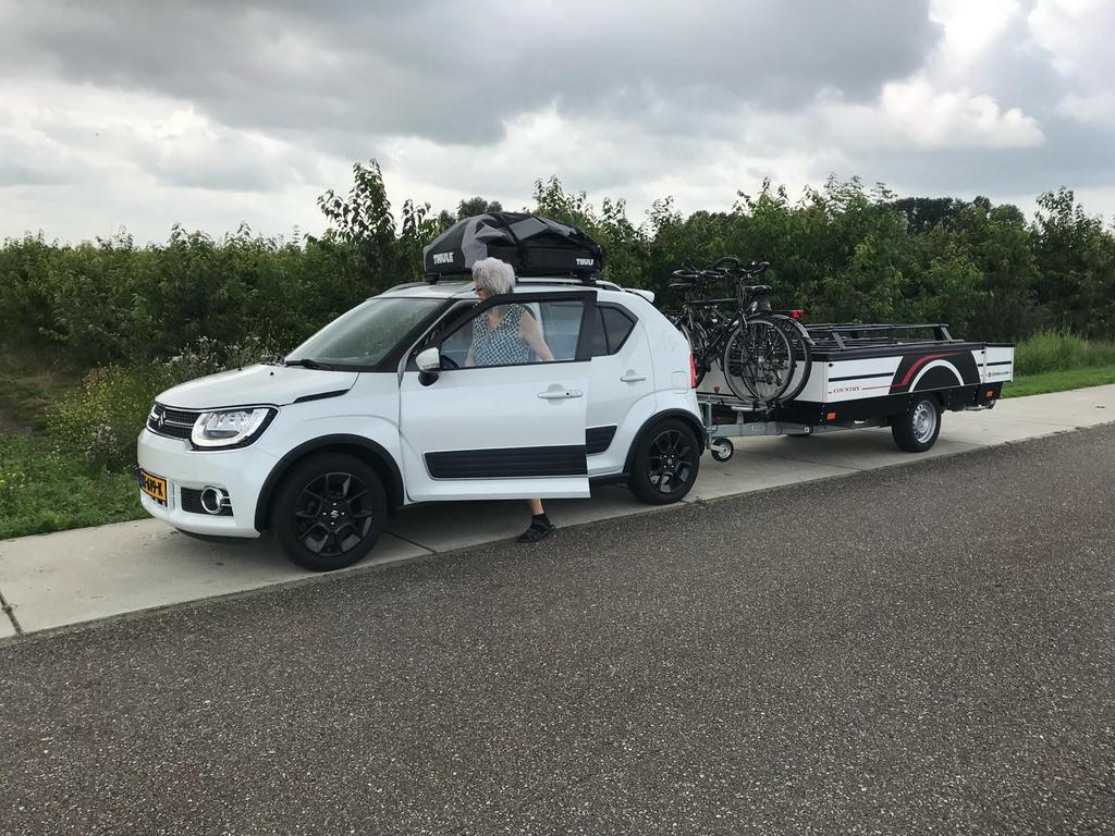 Thule dakkoffer ranger 90, Ophalen, Gebruikt