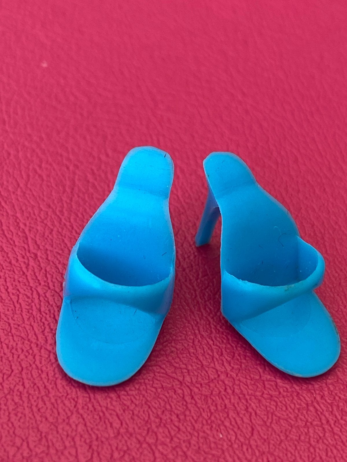 Vintage Barbie 80 s lichte blauwe OT ‘s schoenen Mattel, Verzenden, Zo goed als nieuw, Pop