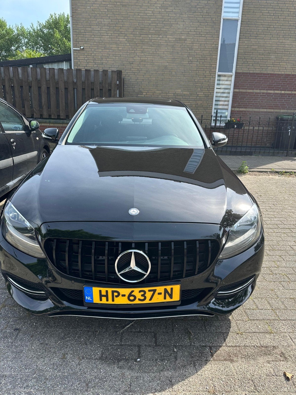 Mercedes-Benz C-Klasse C180 1.6 115KW Aut7 2015 Zwart, Auto's, Mercedes-Benz, Particulier, C-Klasse, Benzine, B, Sedan, Automaat