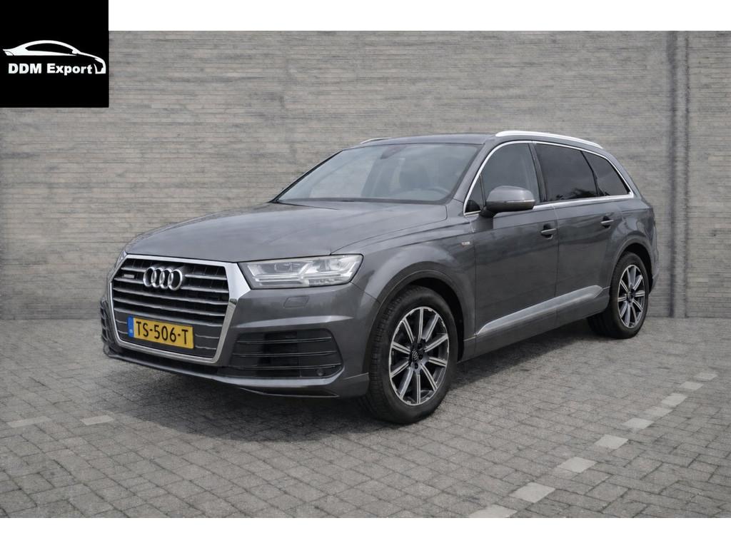 Audi Q7 3.0 TDI quattro Pro Line + 7p Automaat B (bj 2015), Auto's, Automaat, Gebruikt, 241 €/maand, 7 stoelen