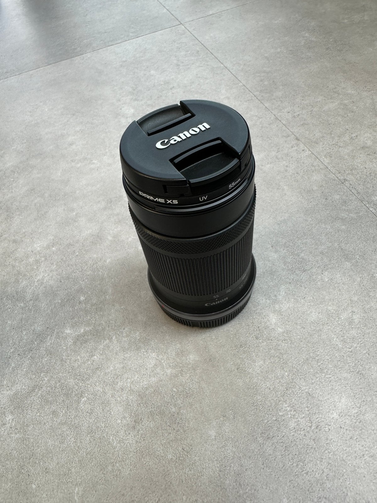 Canon lens RF-S55-210mm F5-7.1IS STM, Ophalen, Canon, Inclusief filter, Canon RF
