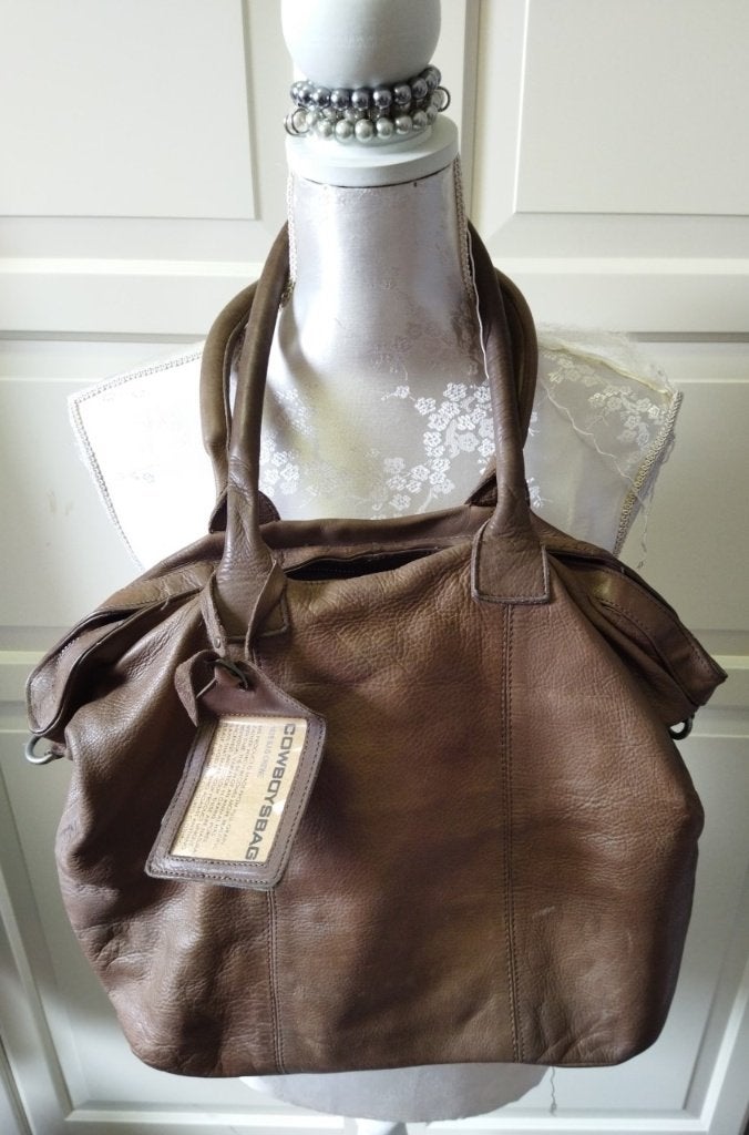 Cowboysbag Handtas Bruin, Ophalen of Verzenden, Zo goed als nieuw, Bruin, Handtas