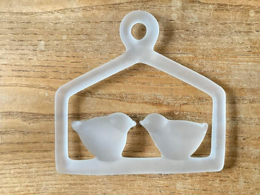 Kosta Boda glas glazen raamhanger vogels vogeltjes matglas, Ophalen of Verzenden