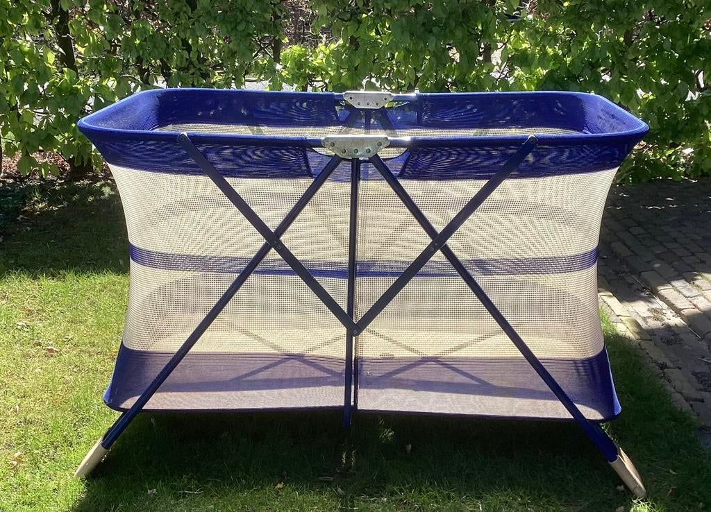 Stevig inklapbaar camping- kinderbedje voor baby en peuters, Ophalen, Gebruikt, Overige