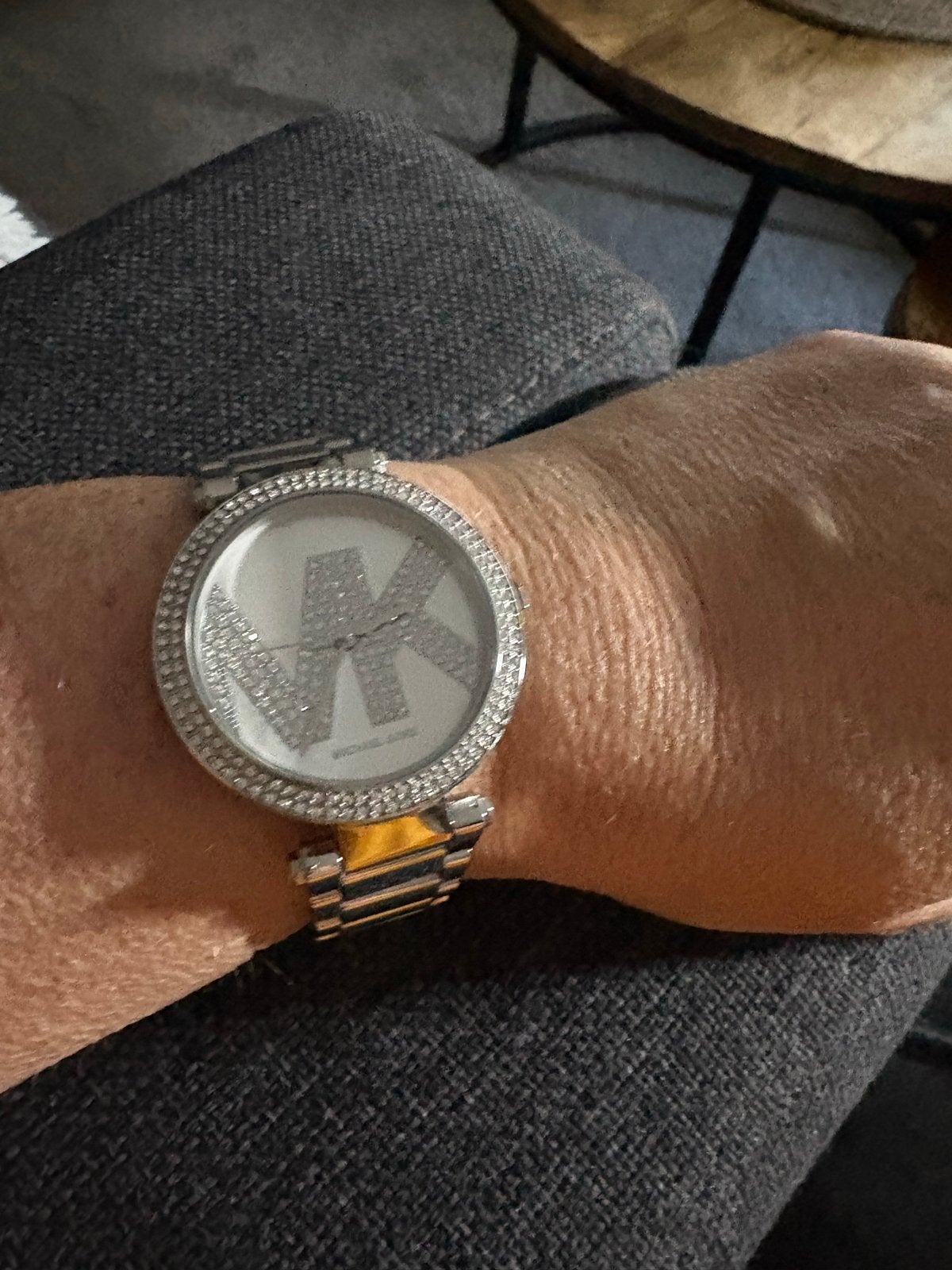 Michael Kors Dames Horloge met Strass, Overige merken, Staal, Polshorloge, Ophalen of Verzenden