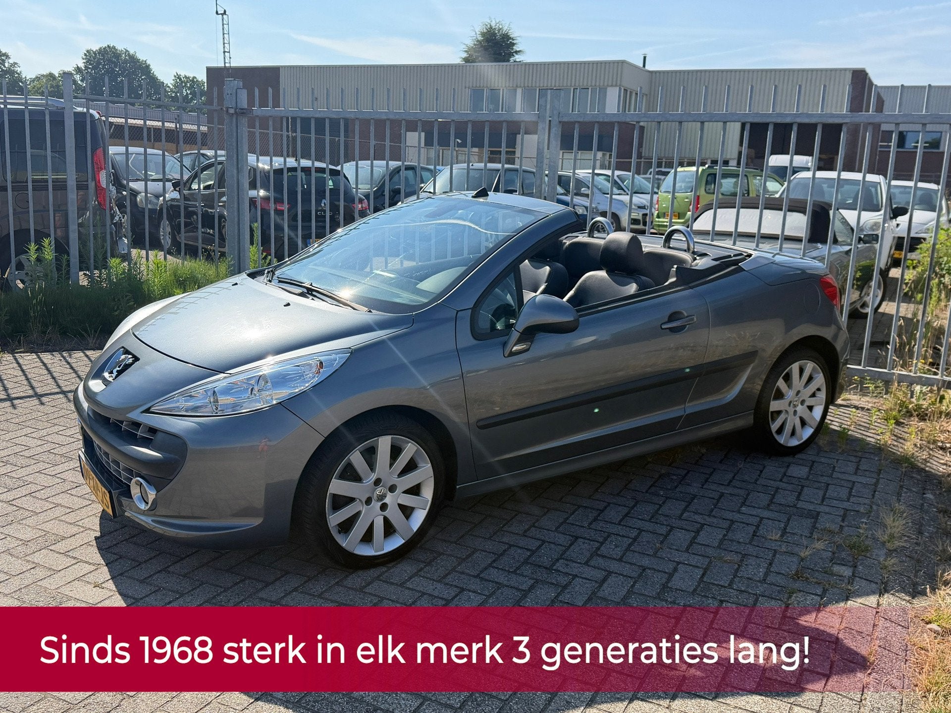 Peugeot 207 CC 1.6 VTi Féline AUTOMAAT NL AUTO NAP! NW DIST, Gebruikt, Zwart, 4 cilinders, Cabriolet