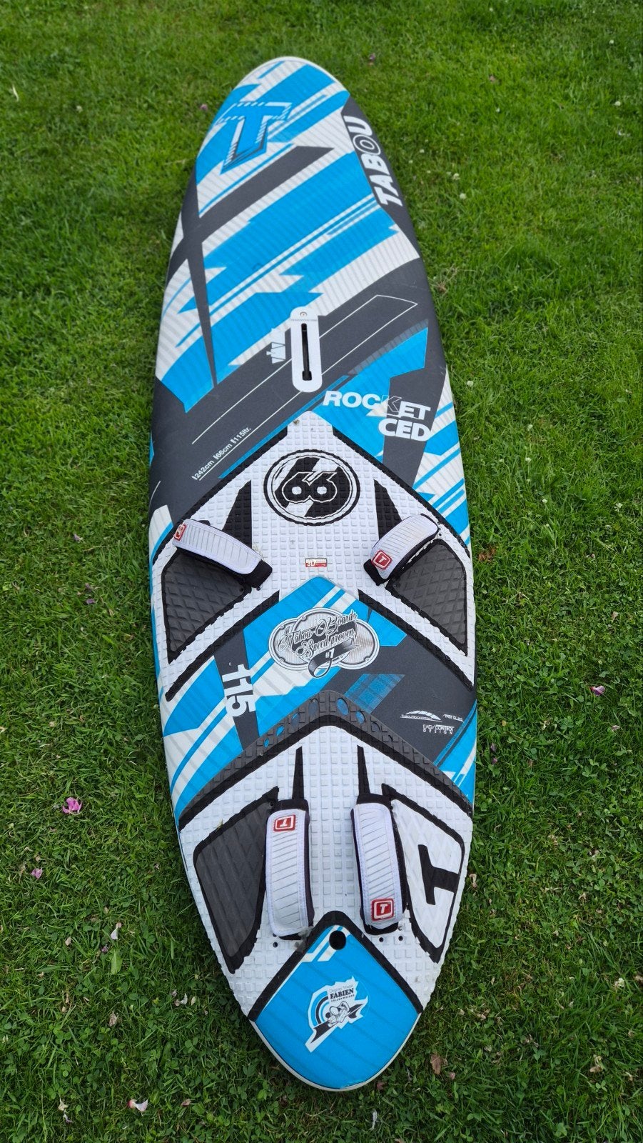 Tabou Rocket Wide CED  115 Windsurfboard, Ophalen of Verzenden, Gebruikt, Plank