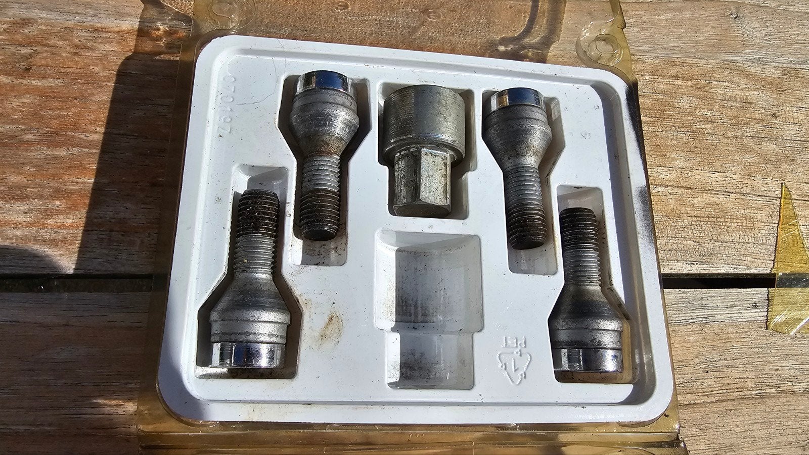 McGard slotbouten M12x1,5 nieuwstaat, Ophalen of Verzenden, Zo goed als nieuw