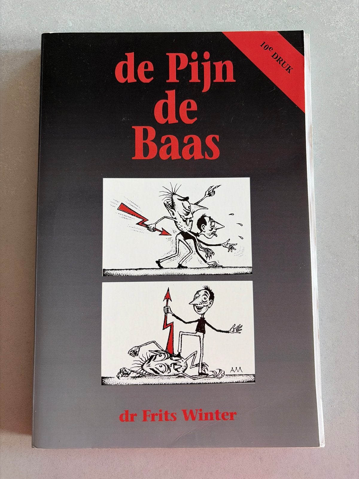 De Pijn de Baas - Dr. Frits Winter (10e druk), Boeken, Ophalen of Verzenden, Gelezen, Gezondheid en Conditie