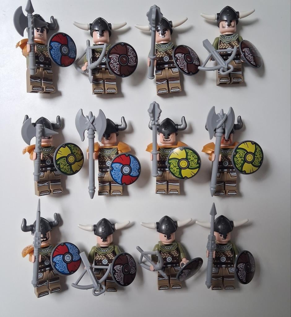 12 Vikingen, Verzamelen, Poppetjes en Figuurtjes, Ophalen of Verzenden