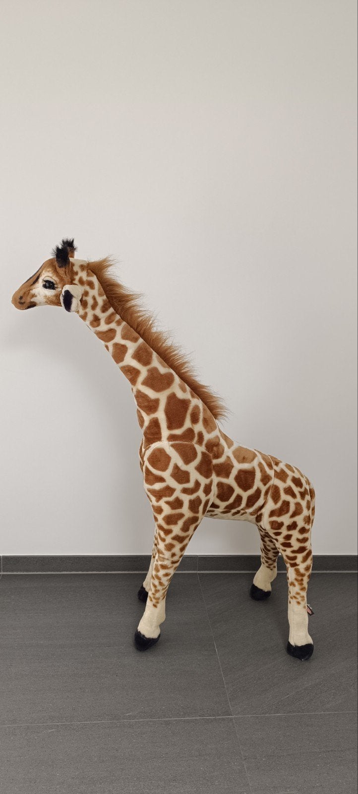 Melissa & Doug giraffe pluche decoratie H120cm/L100cm/B30cm, Kinderen en Baby's, Kinderkamer | Inrichting en Decoratie, Ophalen