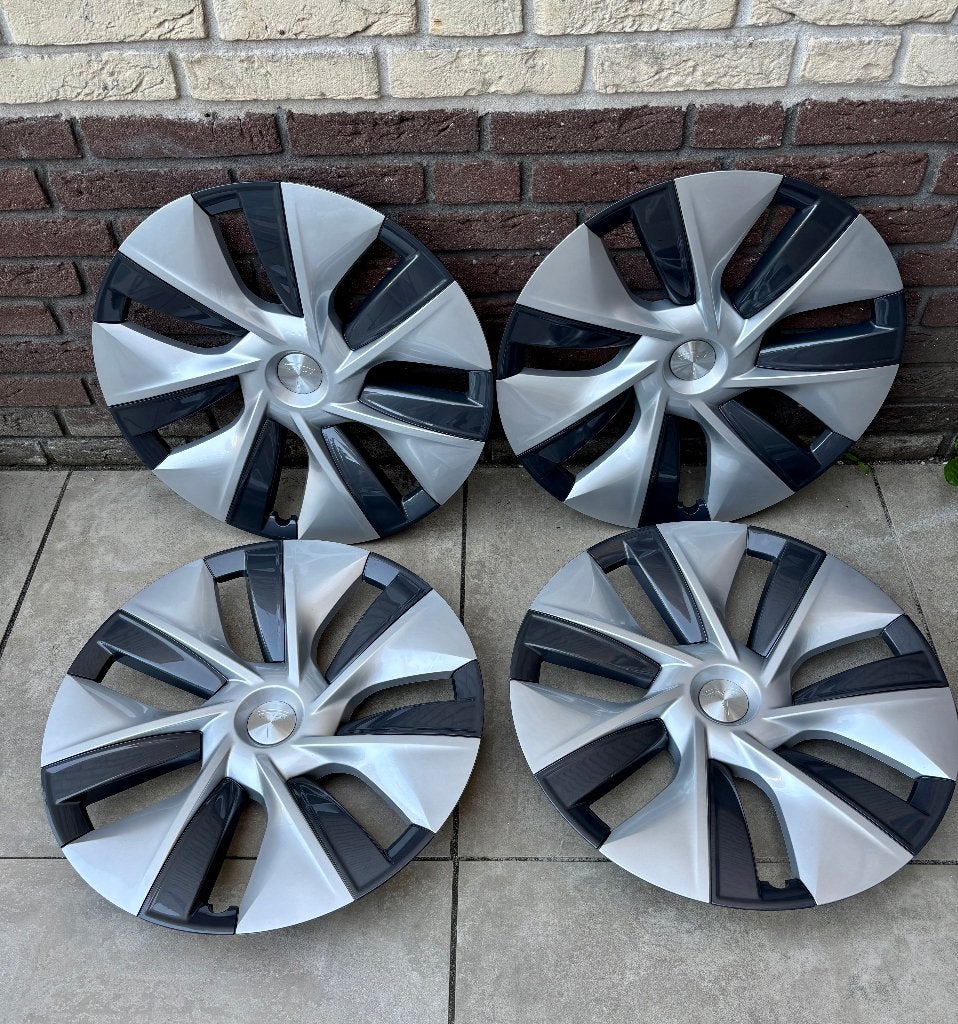 Tesla Gemini wieldoppen voor model Y 4 stuks, Auto diversen, Wieldoppen, Ophalen of Verzenden