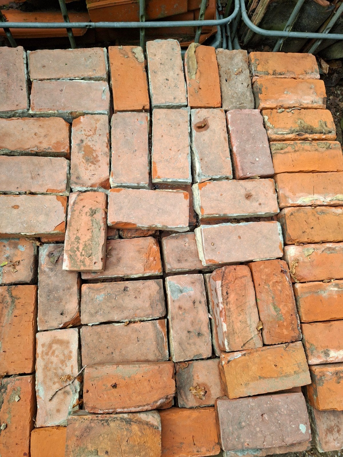 Oude deelstenen 22x10x5 cm, hard, geschikt v. vloer (35 m2), Doe-het-zelf en Verbouw, Ophalen, Gebruikt, Minder dan 20 cm, 20 tot 40 cm